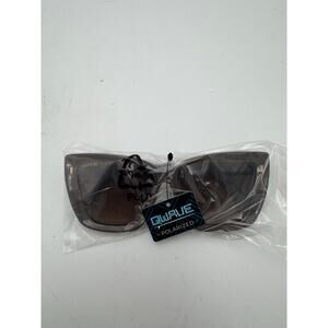 QWAVE Collection Steph Polarized Sunglasses, Cocoa Gloss /‎ Cinnamon Fade